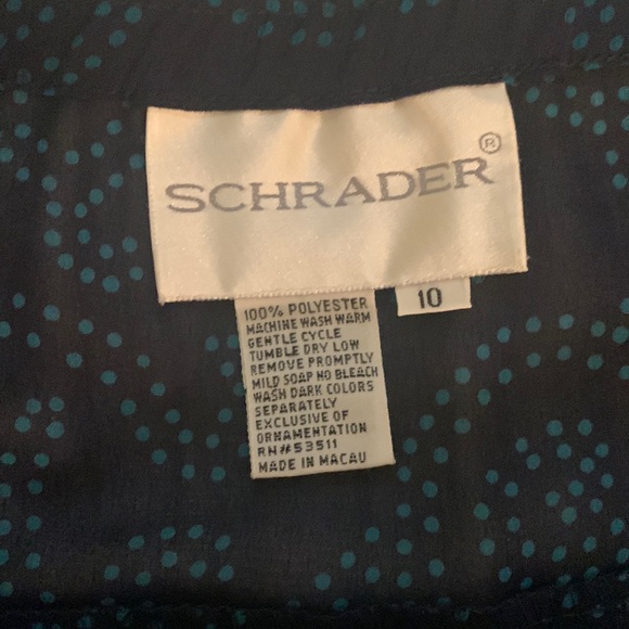 Schrader Blue Pleated Skirt - Picture 5 of 9
